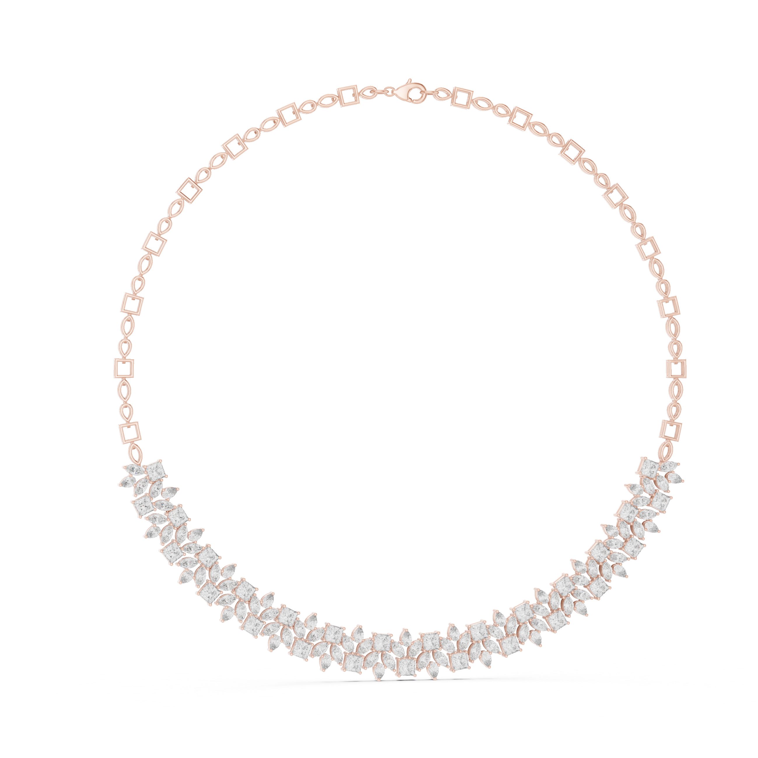 Ethereal Blossom Diamond Necklace