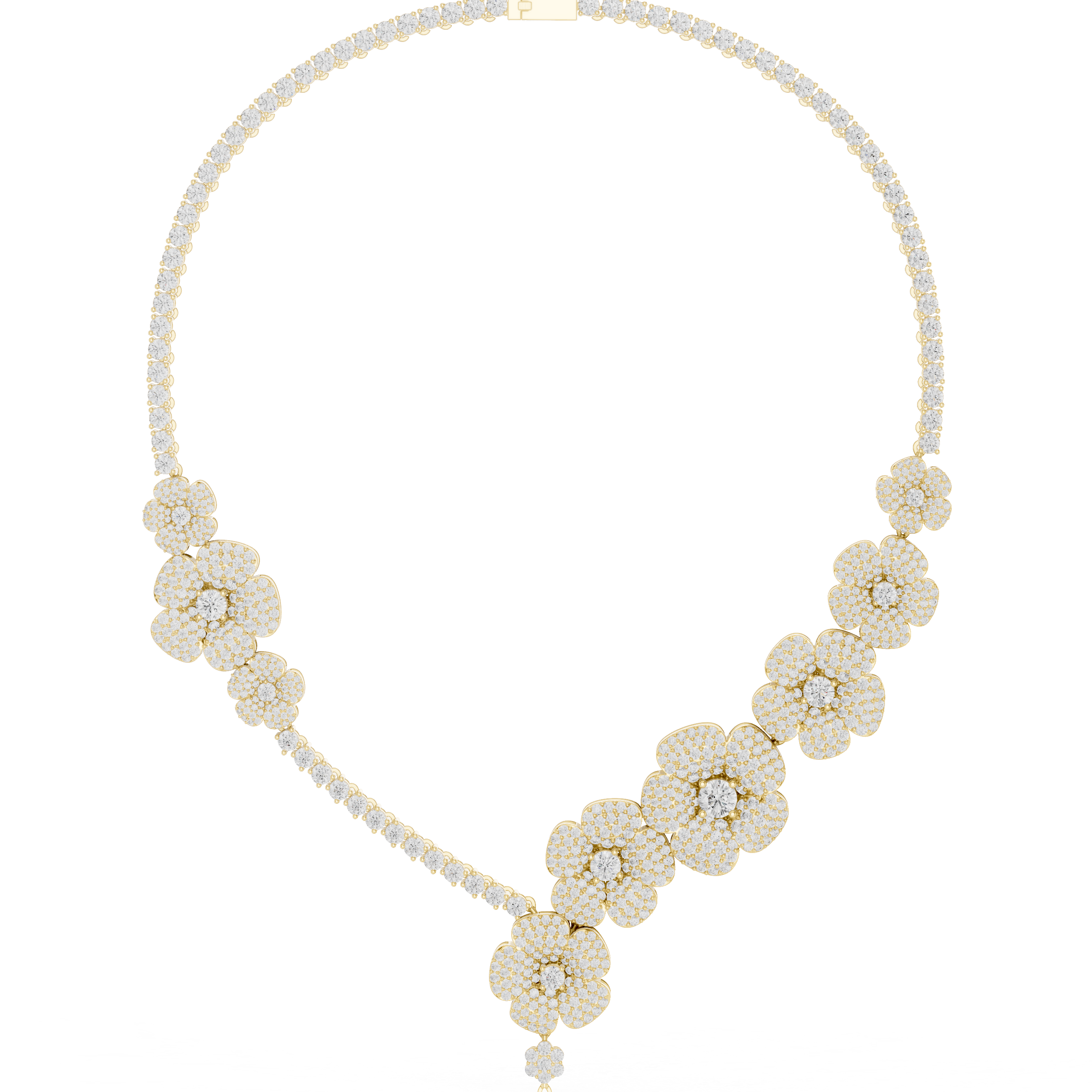 Bloom Royale Diamond Necklace